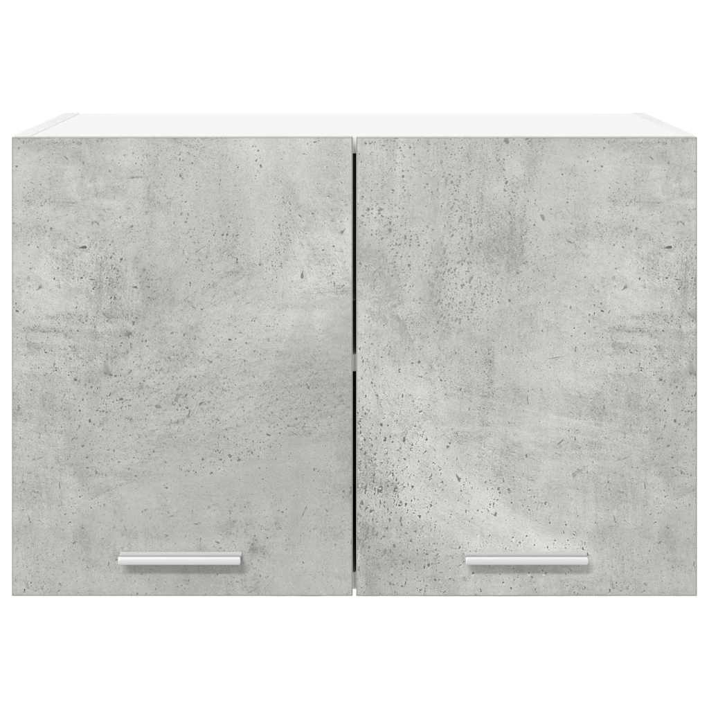 Armadio pensile 2 pcs Grigio Cemento e Bianco 60 x 31 x 40 cm