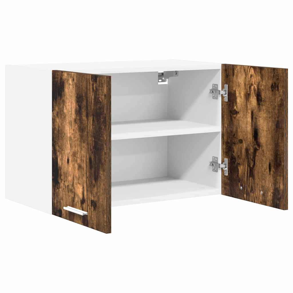 Armadio pensile Rovere Affumicato e Bianco 60 x 31 x 40 cm | homemem39