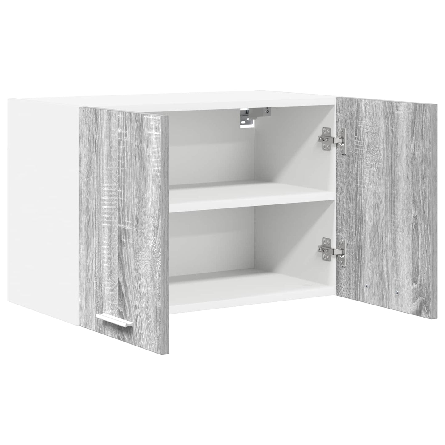 Armadio pensile 2 pcs Grigio Sonoma e Bianco 60 x 31 x 40 cm | homemem39