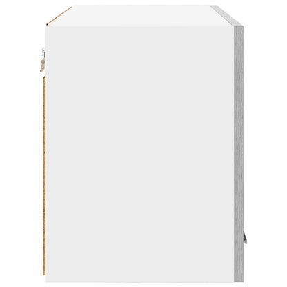 Armadio pensile 2 pcs Grigio Sonoma e Bianco 60 x 31 x 40 cm | homemem39