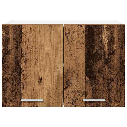 Armadio pensile 2 pcs Legno Antico e Bianco 60 x 31 x 40 cm | homemem39