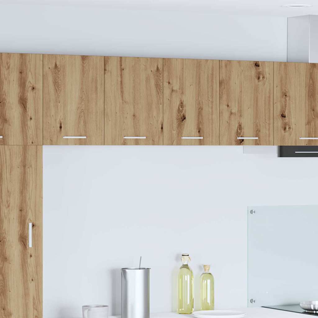 Armadio pensile Rovere Artigiano e Bianco 60 x 31 x 40 cm | homemem39