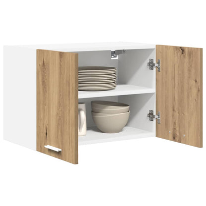 Armadio pensile Rovere Artigiano e Bianco 60 x 31 x 40 cm | homemem39