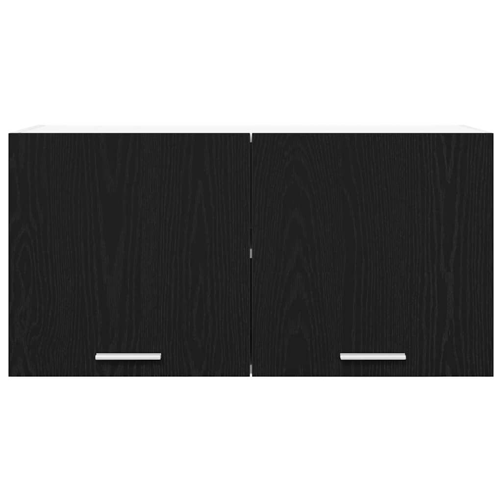 Armadio pensile Rovere Nero 80 x 31 x 40 cm Legno multistrato