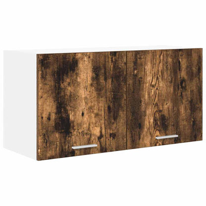 Armadio pensile Rovere fumé 80 x 31 x 40 cm Legno multistrato | homemem39