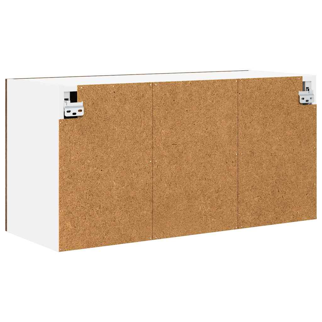 Armadio pensile Rovere fumé 80 x 31 x 40 cm Legno multistrato | homemem39