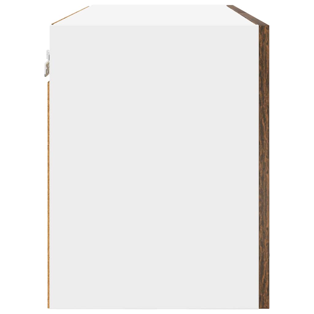 Armadio pensile Rovere fumé 80 x 31 x 40 cm Legno multistrato | homemem39