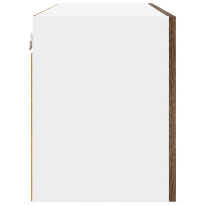 Armadio pensile Rovere fumé 80 x 31 x 40 cm Legno multistrato | homemem39