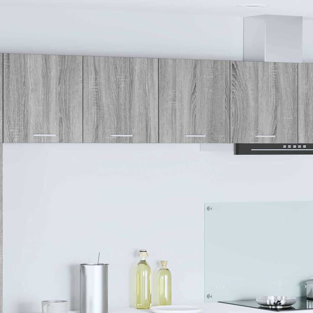 Armadio pensile Grigio Sonoma 80 x 31 x 40 cm Legno multistrato