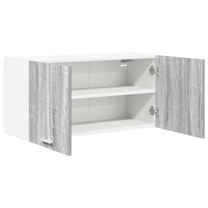 Armadio pensile Grigio Sonoma 80 x 31 x 40 cm Legno multistrato