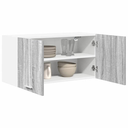 Armadio pensile Grigio Sonoma 80 x 31 x 40 cm Legno multistrato