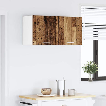 Armadio pensile Legno vecchio 80 x 31 x 40 cm Legno multistrato | homemem39