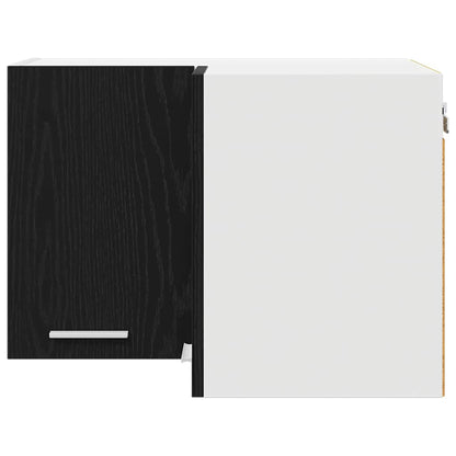 Armadio pensile Rovere Nero e Bianco 57 x 57 x 40 cm | homemem39