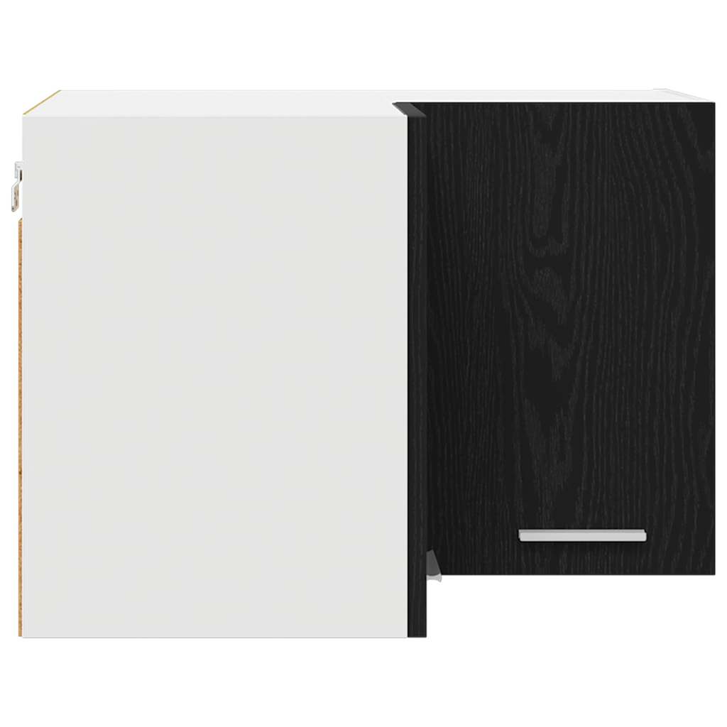 Armadio pensile Rovere Nero e Bianco 57 x 57 x 40 cm | homemem39