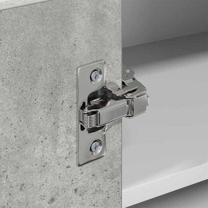 Armadio pensile Grigio Cemento e Bianco 57 x 57 x 40 cm | homemem39