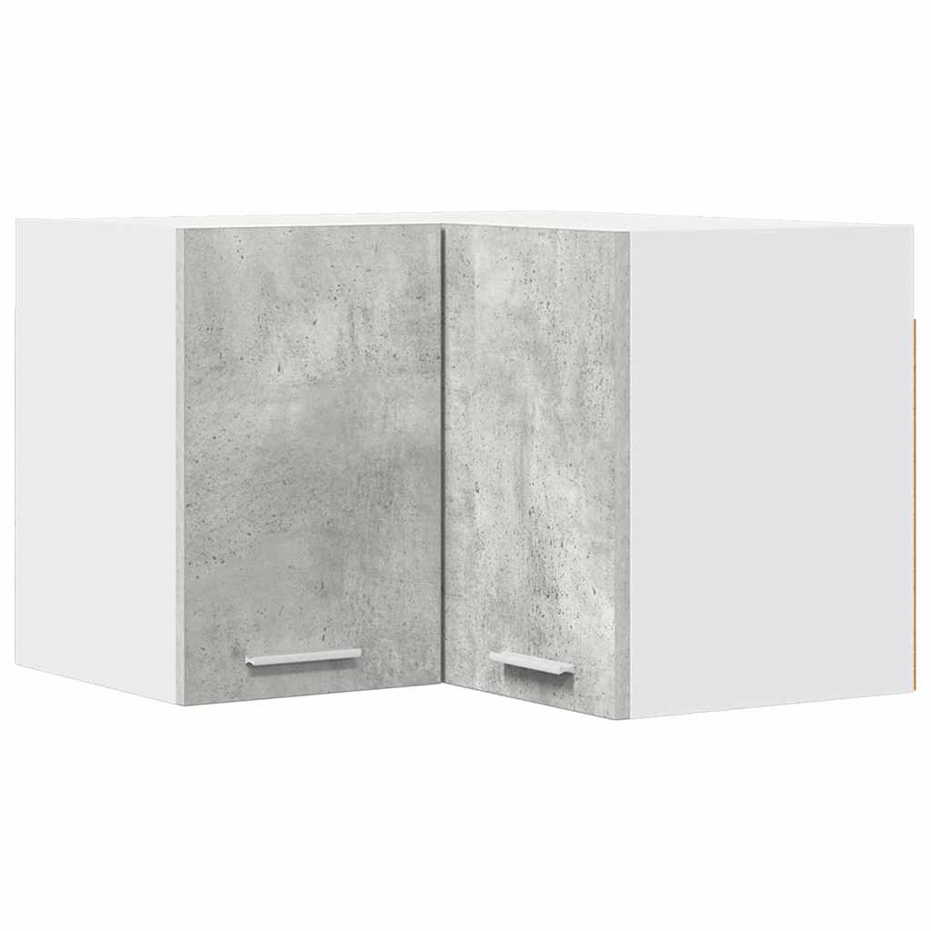 Armadio pensile Grigio Cemento e Bianco 57 x 57 x 40 cm | homemem39