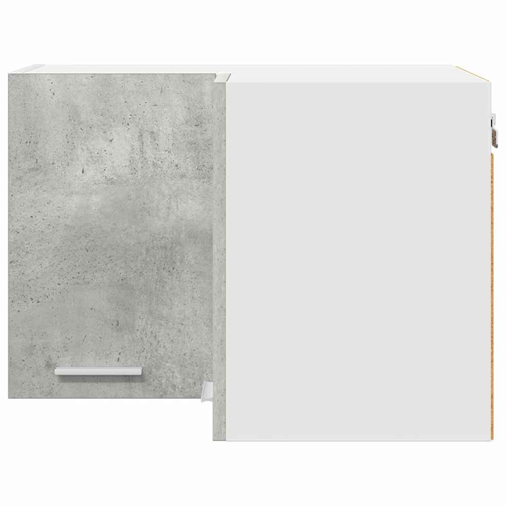 Armadio pensile Grigio Cemento e Bianco 57 x 57 x 40 cm | homemem39