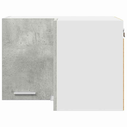 Armadio pensile Grigio Cemento e Bianco 57 x 57 x 40 cm | homemem39
