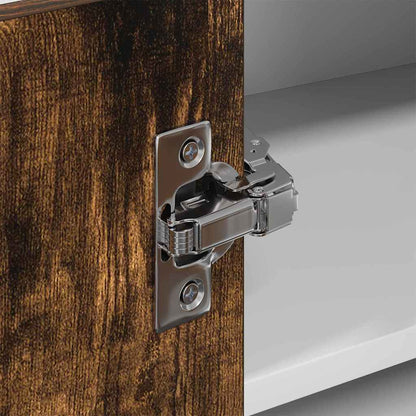 Armadio pensile Rovere Affumicato e Bianco 57 x 57 x 40 cm | homemem39