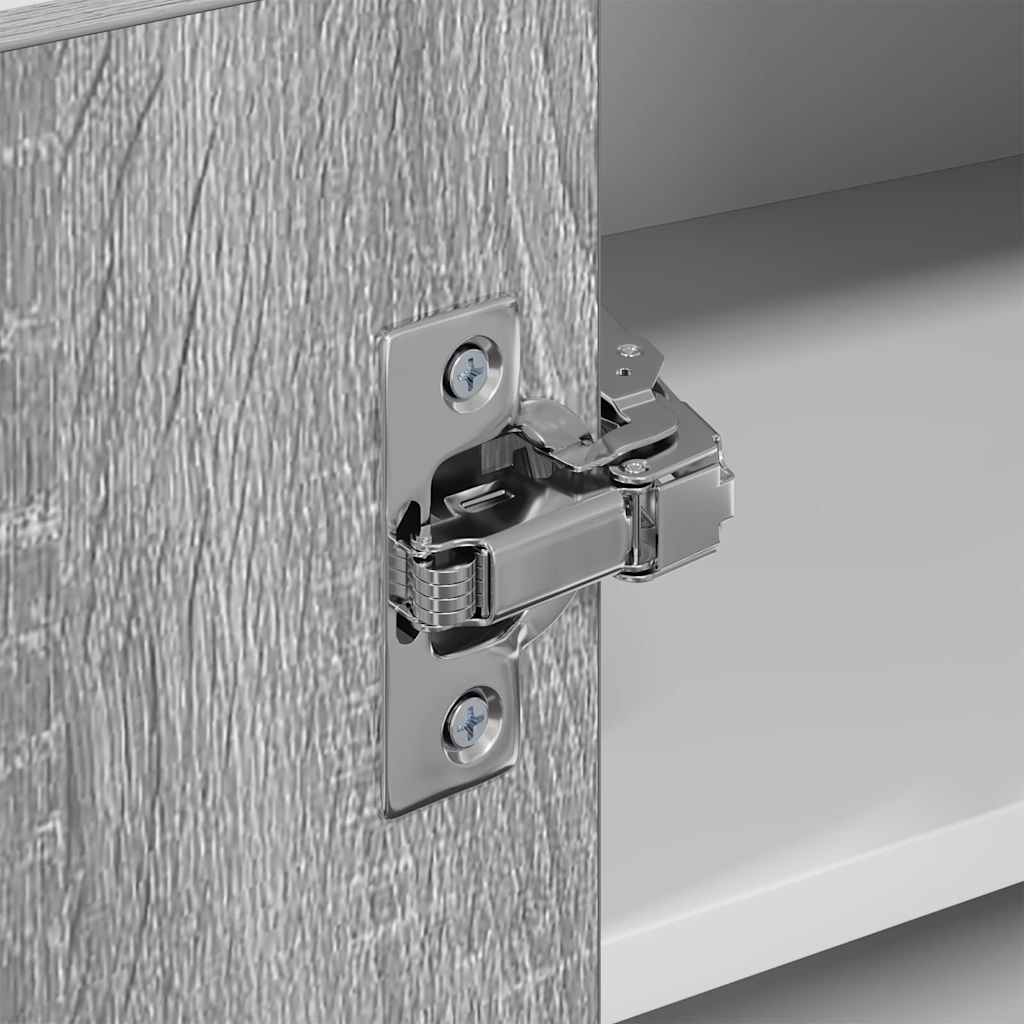 Armadio pensile Grigio Sonoma e Bianco 57 x 57 x 40 cm | homemem39