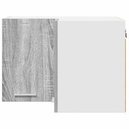 Armadio pensile Grigio Sonoma e Bianco 57 x 57 x 40 cm | homemem39