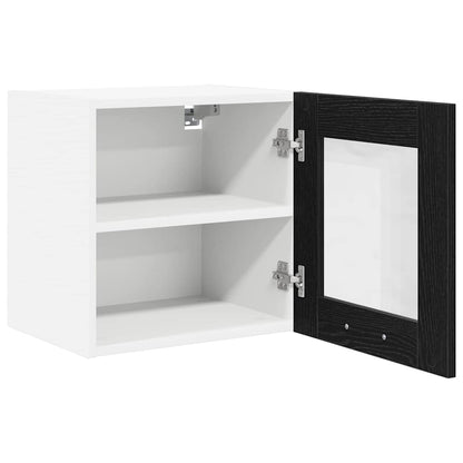 Armadio pensile Rovere Nero 40 x 31 x 40 cm Legno multistrato | homemem39