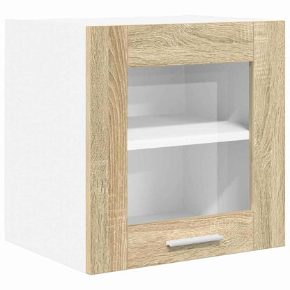 Armadio pensile con porta 2 pcs Rovere Sonoma 40 x 31 x 40 cm | homemem39