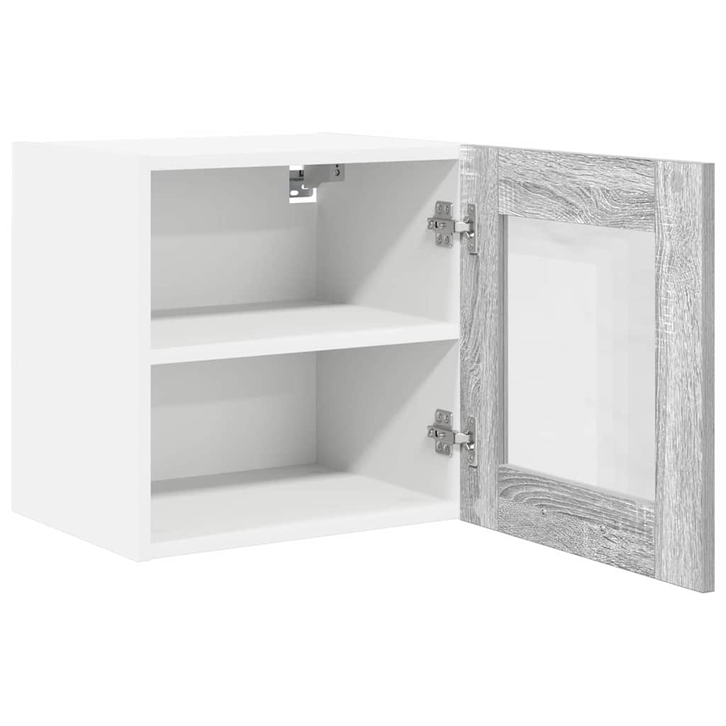 Armadio pensile Grigio Sonoma 40 x 31 x 40 cm Legno multistrato