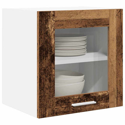 Armadio pensile con porta 2 pcs Legno vecchio 40 x 31 x 40 cm | homemem39