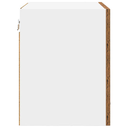 Armadio pensile con porta 2 pcs Legno vecchio 40 x 31 x 40 cm | homemem39