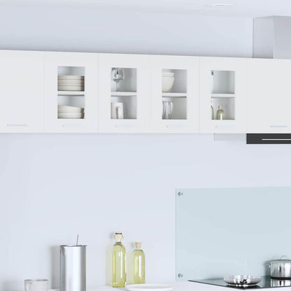 Armadio pensile 2 pcs Bianco 60 x 31 x 40 cm Legno multistrato