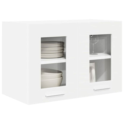 Armadio pensile 2 pcs Bianco 60 x 31 x 40 cm Legno multistrato