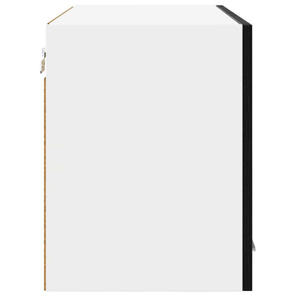 Armadio pensile con porta 2 pcs Rovere Nero 60 x 31 x 40 cm | homemem39