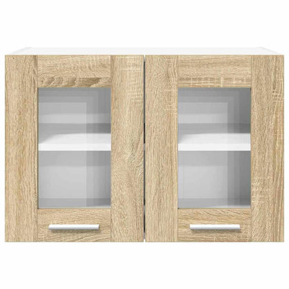 Armadio pensile con porta 2 pcs Rovere Sonoma 60 x 31 x 40 cm | homemem39