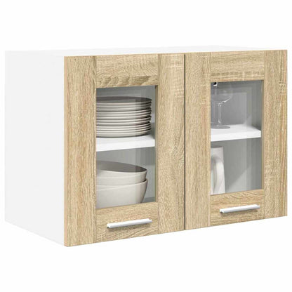 Armadio pensile con porta 2 pcs Rovere Sonoma 60 x 31 x 40 cm