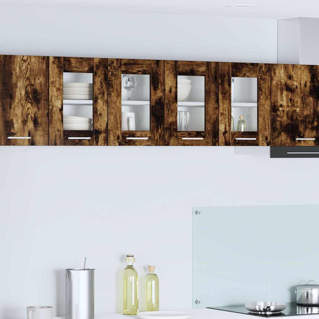 Armadio pensile Rovere fumé 60 x 31 x 40 cm Legno multistrato | homemem39