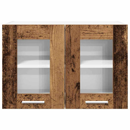 Armadio pensile con porta 2 pcs Legno vecchio 60 x 31 x 40 cm