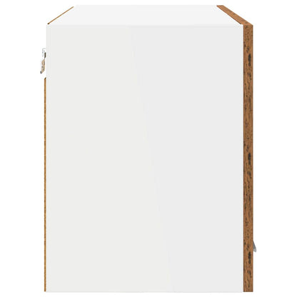 Armadio pensile con porta 2 pcs Legno vecchio 60 x 31 x 40 cm