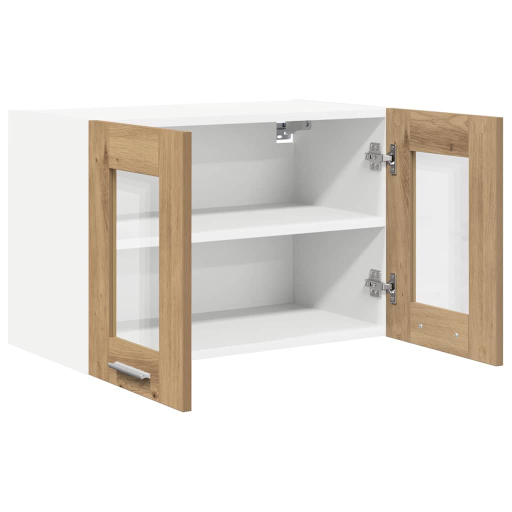 Armadio pensile Riga 2 pcs Rovere artigianale 60 x 31 x 40 cm | homemem39
