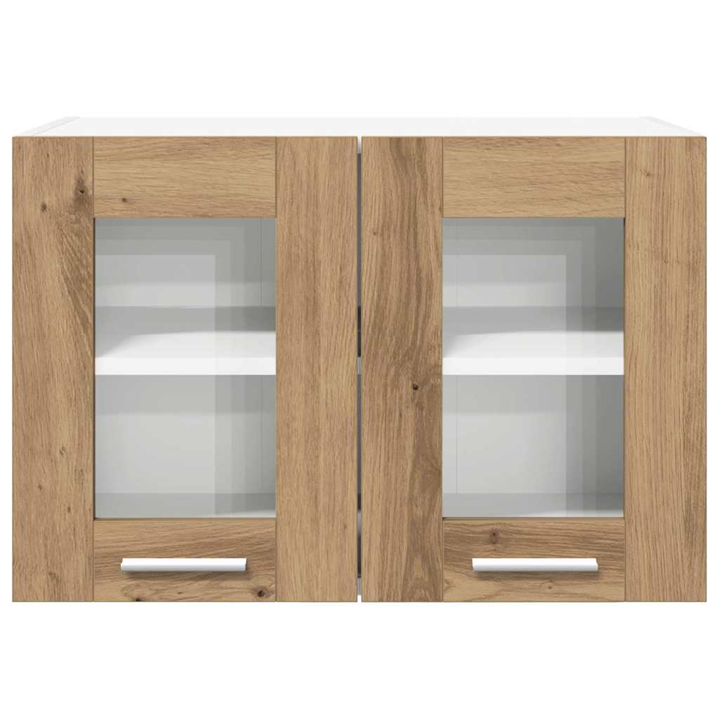 Armadio pensile Riga 2 pcs Rovere artigianale 60 x 31 x 40 cm | homemem39