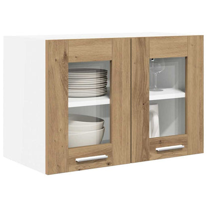Armadio pensile Riga 2 pcs Rovere artigianale 60 x 31 x 40 cm | homemem39