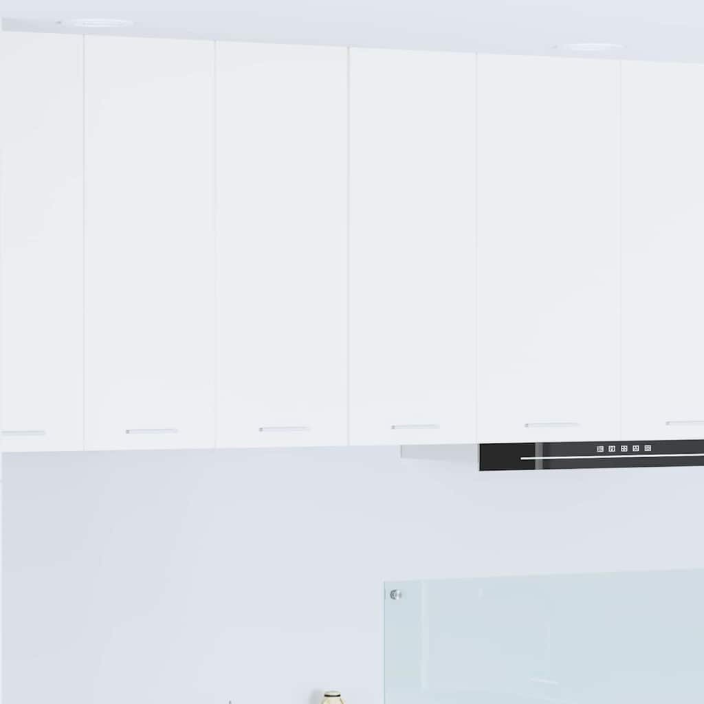 Armadio pensile 2 pcs Bianco 30 x 31 x 80 cm Legno multistrato | homemem39