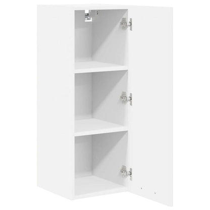 Armadio pensile 2 pcs Bianco 30 x 31 x 80 cm Legno multistrato