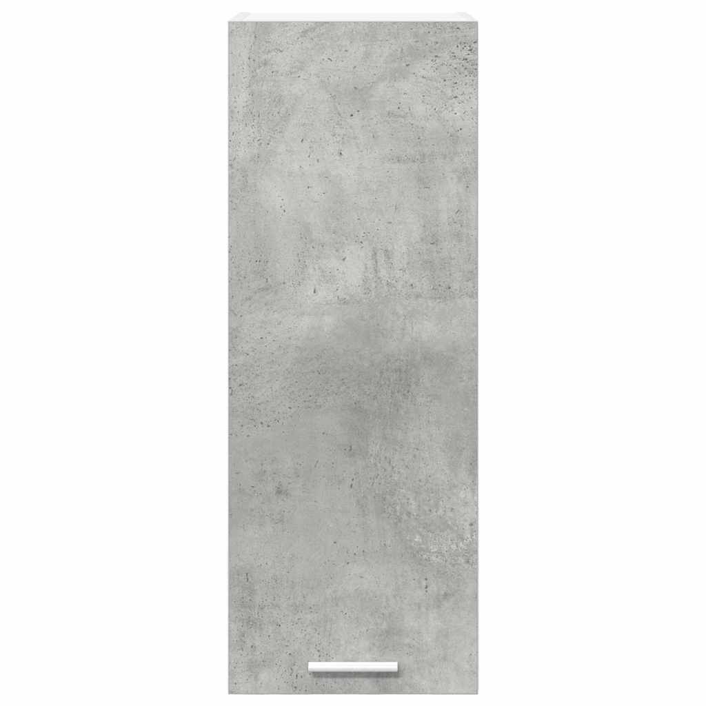 Armadio pensile 2 pcs Grigio Cemento e Bianco 30 x 31 x 80 cm | homemem39