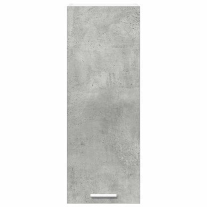 Armadio pensile 2 pcs Grigio Cemento e Bianco 30 x 31 x 80 cm