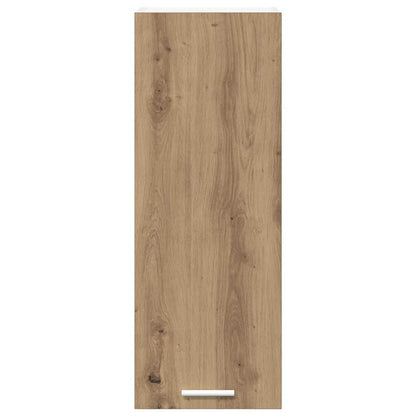 Armadio pensile Rovere Artigiano e Bianco 30 x 31 x 80 cm | homemem39
