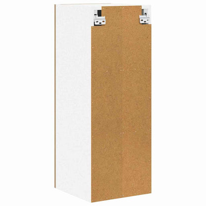 Armadio pensile 2 pcs Rovere Artigiano e Bianco 30 x 31 x 80 cm