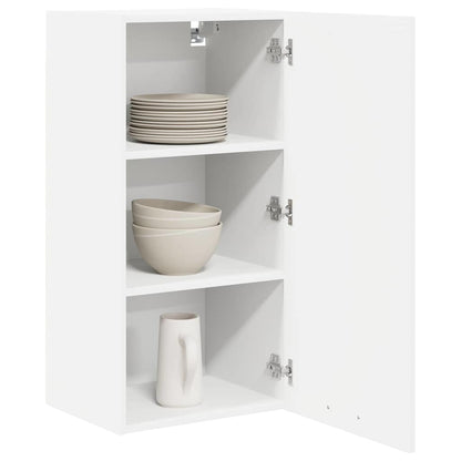 Armadio pensile Bianco 40 x 31 x 80 cm Legno multistrato | homemem39