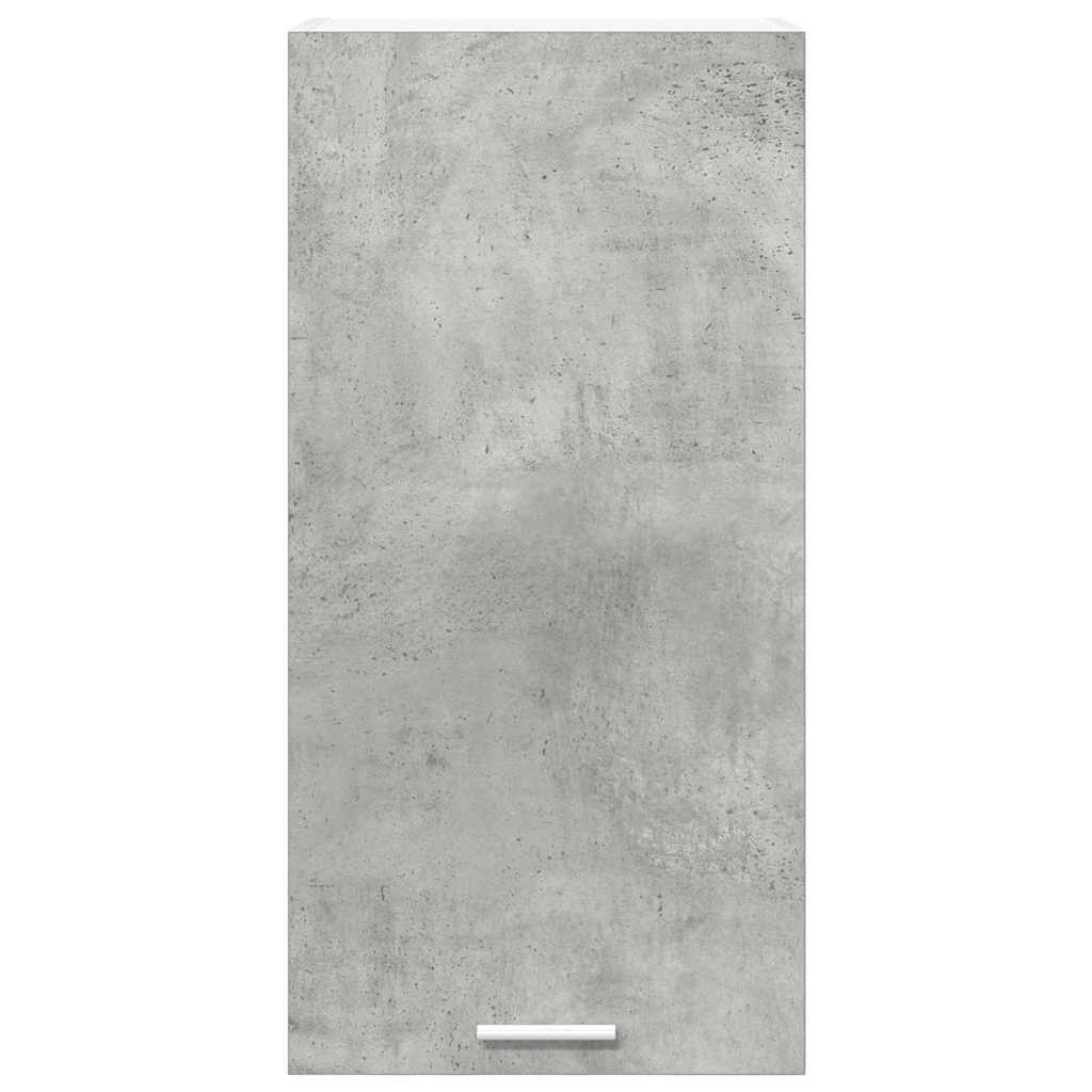 Armadio pensile Grigio Cemento e Bianco 40 x 31 x 80 cm | homemem39