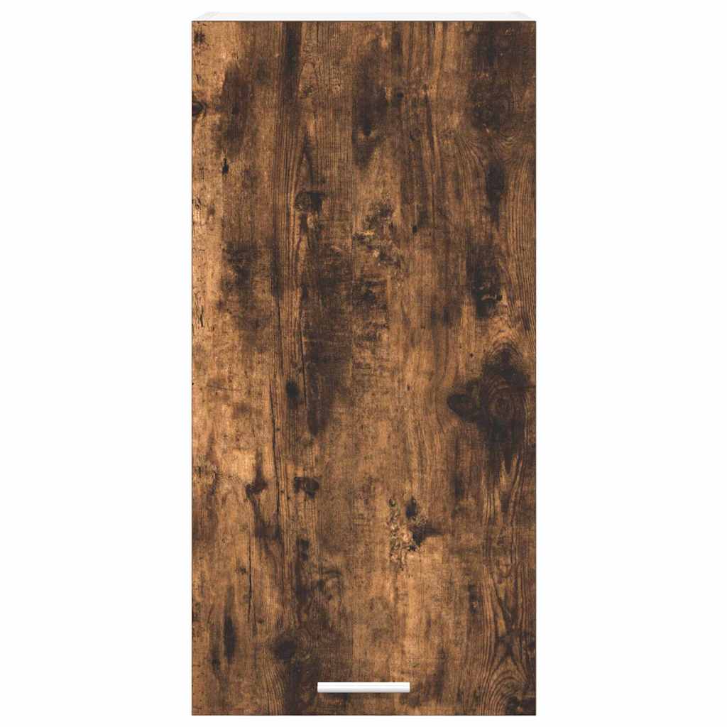 Armadio pensile Rovere Affumicato e Bianco 40 x 31 x 80 cm | homemem39